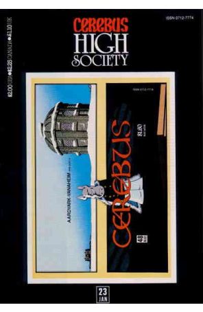 Cerebus High Society 23 published by Aardvark-Vanaheim