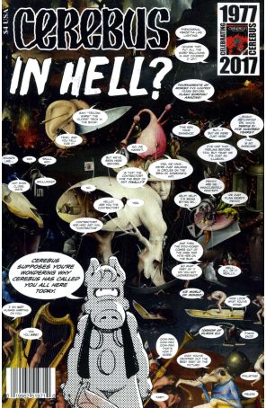 Cerebus In Hell? 0 published by Aardvark-Vanaheim with cover art by Dave Sim