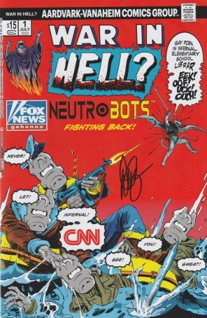 Cerebus in Hell? Presents #76: War in Hell? 1A published by Aardvark-Vanaheim