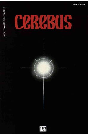 Cerebus the Aardvark 109 published by Aardvark-Vanaheim with cover art by Dave Sim