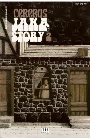 Cerebus the Aardvark 115 published by Aardvark-Vanaheim with cover art by Dave Sim
