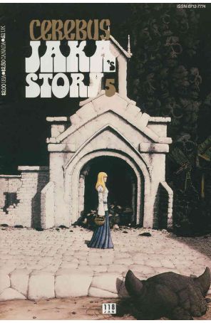 Cerebus the Aardvark 118 published by Aardvark-Vanaheim with cover art by Dave Sim