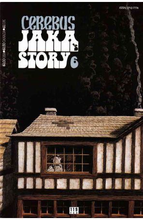 Cerebus the Aardvark 119 published by Aardvark-Vanaheim with cover art by Dave Sim