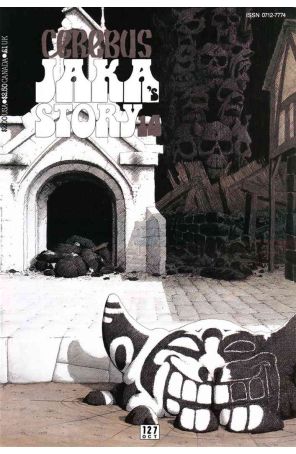 Cerebus the Aardvark 127 published by Aardvark-Vanaheim with cover art by Dave Sim