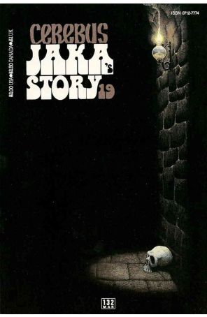 Cerebus the Aardvark 132 published by Aardvark-Vanaheim with cover art by Dave Sim