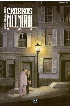 Cerebus the Aardvark 140 published by Aardvark-Vanaheim with cover art by Dave Sim