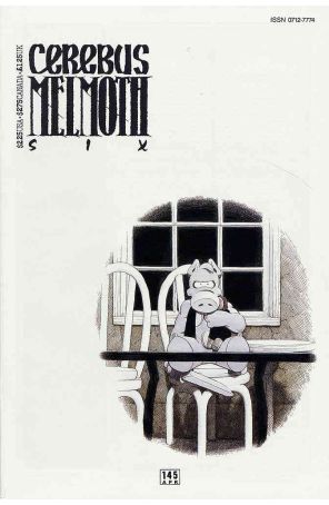 Cerebus the Aardvark 145 published by Aardvark-Vanaheim with cover art by Dave Sim
