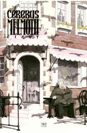 Cerebus the Aardvark 147 published by Aardvark-Vanaheim with cover art by Dave Sim