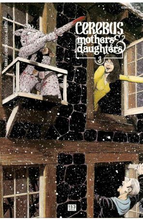 Cerebus the Aardvark 153 published by Aardvark-Vanaheim with cover art by Dave Sim