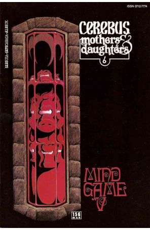 Cerebus the Aardvark 156 published by Aardvark-Vanaheim with cover art by Dave Sim