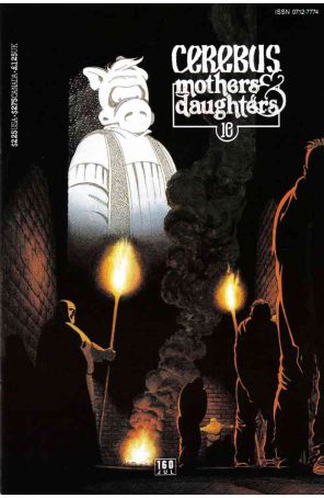 Cerebus the Aardvark 160 published by Aardvark-Vanaheim with cover art by Dave Sim