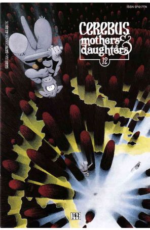 Cerebus the Aardvark 162 published by Aardvark-Vanaheim with cover art by Dave Sim