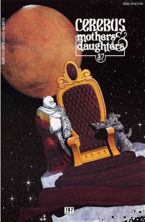 Cerebus the Aardvark 187 published by Aardvark-Vanaheim with cover art by Dave Sim