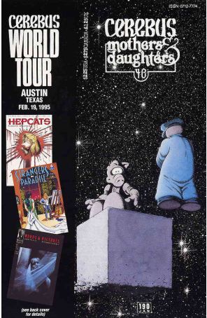 Cerebus the Aardvark 190 published by Aardvark-Vanaheim with cover art by Dave Sim