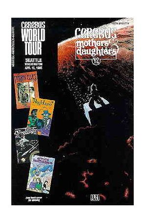 Cerebus the Aardvark 192 published by Aardvark-Vanaheim with cover art by Dave Sim