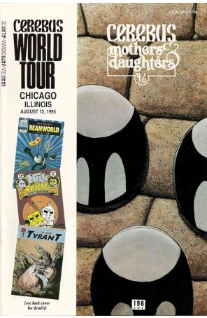 Cerebus the Aardvark 196 published by Aardvark-Vanaheim with cover art by Dave Sim