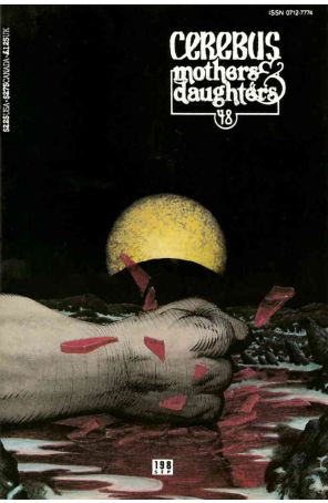 Cerebus the Aardvark 198 published by Aardvark-Vanaheim with cover art by Dave Sim
