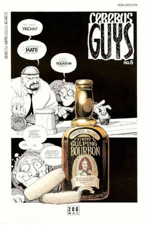Cerebus the Aardvark 206 published by Aardvark-Vanaheim with cover art by Dave Sim