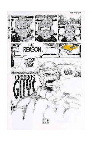 Cerebus the Aardvark 210 published by Aardvark-Vanaheim with cover art by Dave Sim