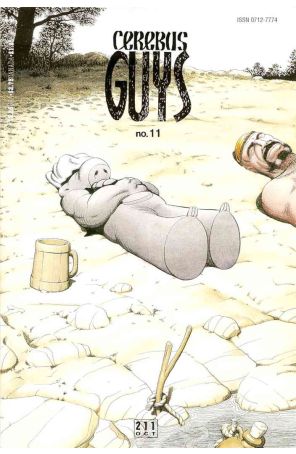 Cerebus the Aardvark 211 published by Aardvark-Vanaheim with cover art by Dave Sim