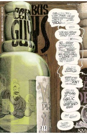 Cerebus the Aardvark 212 published by Aardvark-Vanaheim with cover art by Dave Sim