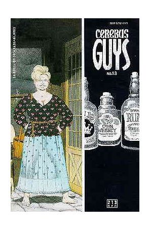 Cerebus the Aardvark 213 published by Aardvark-Vanaheim with cover art by Dave Sim