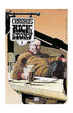 Cerebus the Aardvark 220 published by Aardvark-Vanaheim with cover art by Dave Sim