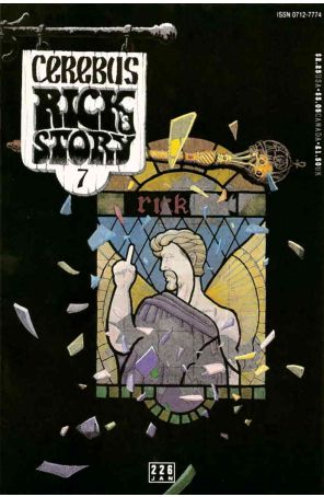 Cerebus the Aardvark 226 published by Aardvark-Vanaheim with cover art by Dave Sim