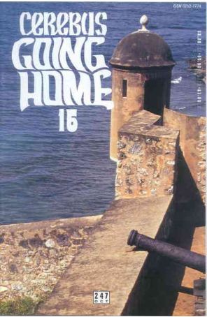 Cerebus the Aardvark 247 published by Aardvark-Vanaheim with cover art by Dave Sim