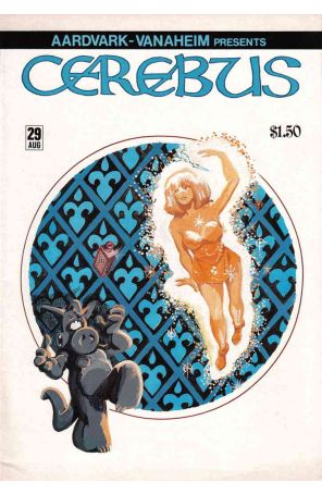 Cerebus the Aardvark 29 published by Aardvark-Vanaheim with cover art by Dave Sim