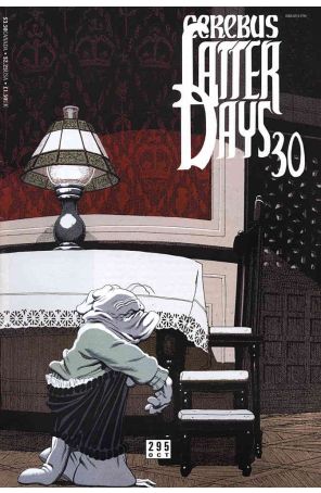 Cerebus the Aardvark 295 published by Aardvark-Vanaheim with cover art by Dave Sim