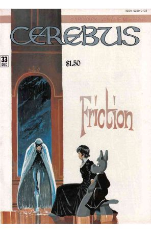 Cerebus the Aardvark 33 published by Aardvark-Vanaheim with cover art by Dave Sim