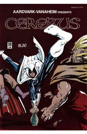 Cerebus the Aardvark 39 published by Aardvark-Vanaheim with cover art by Dave Sim