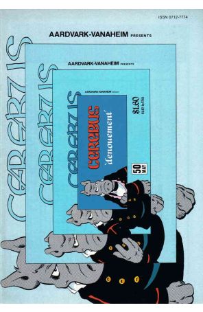 Cerebus the Aardvark 50 published by Aardvark-Vanaheim with cover art by Dave Sim