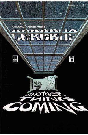 Cerebus the Aardvark 68 published by Aardvark-Vanaheim with cover art by Dave Sim