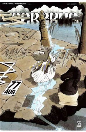Cerebus the Aardvark 77 published by Aardvark-Vanaheim with cover art by Dave Sim