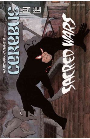 Cerebus the Aardvark 81 published by Aardvark-Vanaheim with cover art by Dave Sim