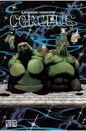 Cerebus the Aardvark 82 published by Aardvark-Vanaheim with cover art by Dave Sim