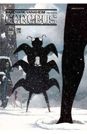 Cerebus the Aardvark 86 published by Aardvark-Vanaheim with cover art by Dave Sim