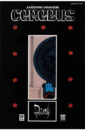 Cerebus the Aardvark 89 published by Aardvark-Vanaheim with cover art by Dave Sim