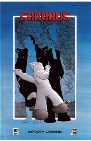 Cerebus the Aardvark 92 published by Aardvark-Vanaheim with cover art by Dave Sim