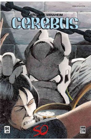 Cerebus the Aardvark 94 published by Aardvark-Vanaheim with cover art by Dave Sim