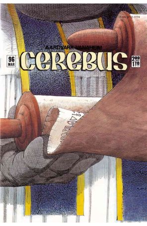 Cerebus the Aardvark 96 published by Aardvark-Vanaheim with cover art by Dave Sim