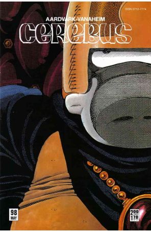 Cerebus the Aardvark 98 published by Aardvark-Vanaheim with cover art by Dave Sim