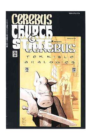 Cerebus: Church And State 25 published by Aardvark-Vanaheim