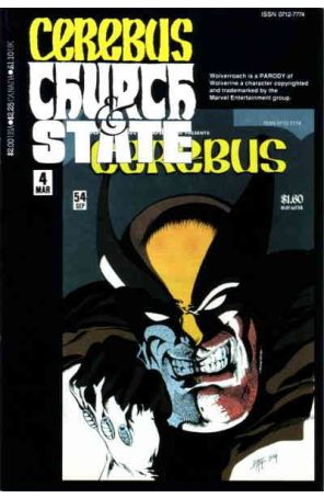 Cerebus: Church And State 4 published by Aardvark-Vanaheim