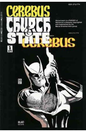 Cerebus: Church And State 5 published by Aardvark-Vanaheim