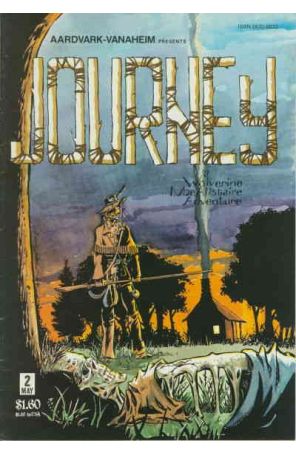 Journey 2 published by Aardvark-Vanaheim with cover art by William Messner-Loebs