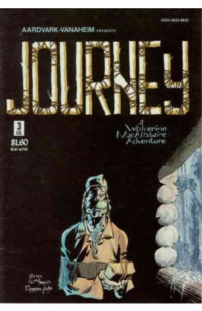 Journey 3 published by Aardvark-Vanaheim with cover art by William Messner-Loebs