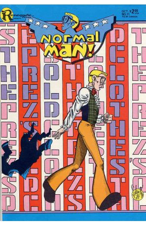 Normalman 11 published by Renegade with cover art by Jim Valentino